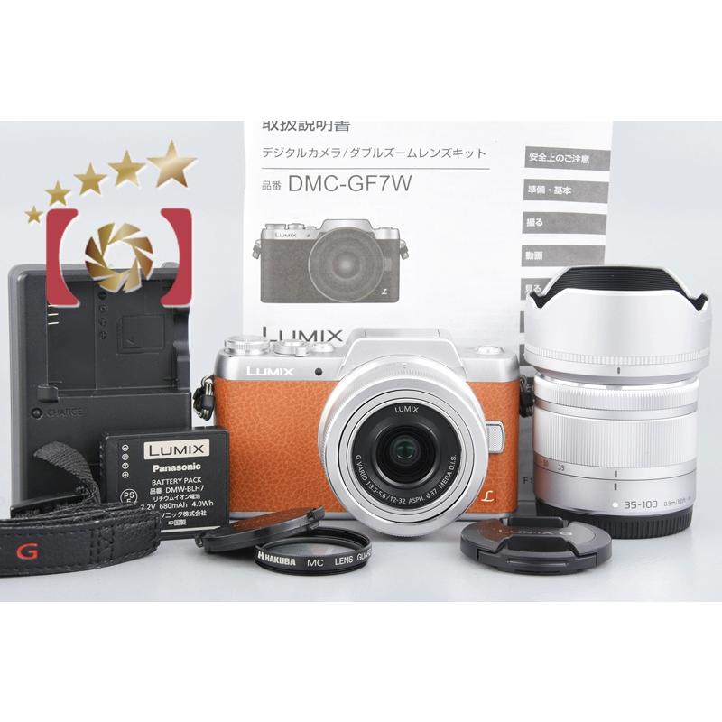 パナソニック　LUMIXG dmc-gf7w ブラウン Amazon | パナソニック ミラーレス一眼カメラ DMC-GF7ダブル