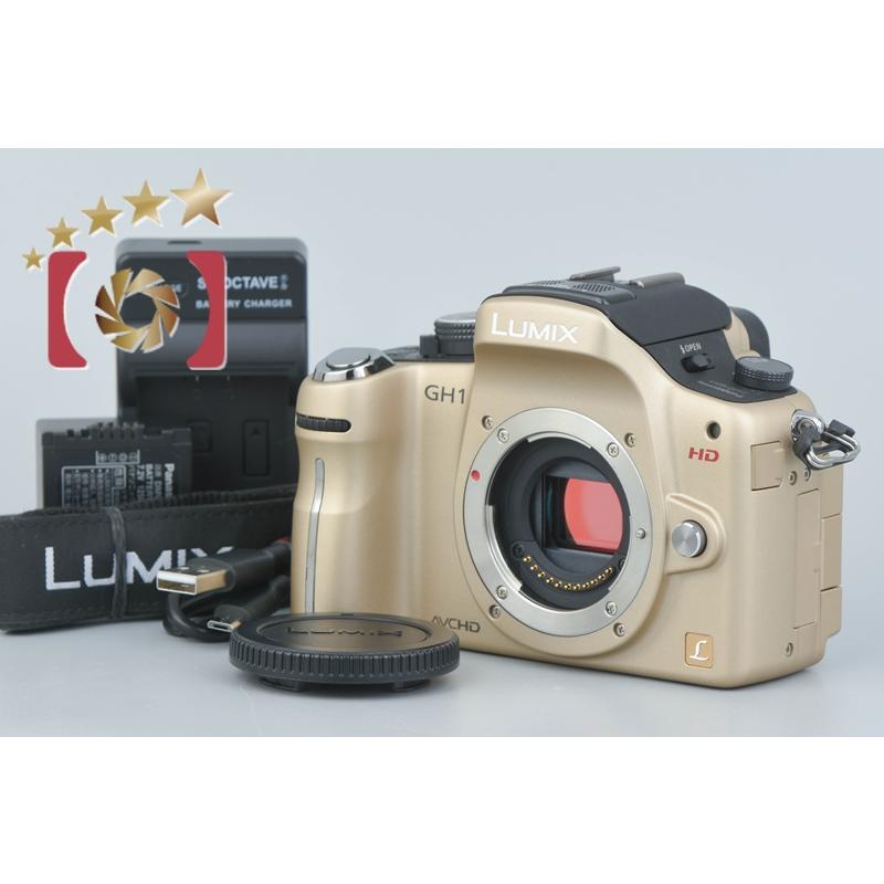 LUMIX 【中古】Panasonic パナソニック DMC-GH1 コンフォートゴールド