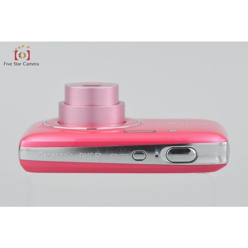 【美品】Panasonic LUMIX DMC-S2 デジタルカメラ ピンク Panasonic 【中古】Panasonic パナソニック LUMIX DMC-S2 ピンク