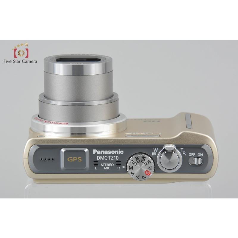 Panasonic - 良品中古 DMC-TZ10 ゴールド M444 Panasonic LUMIX 【DMC-TZ10 】コンパクトデジタルカメラ