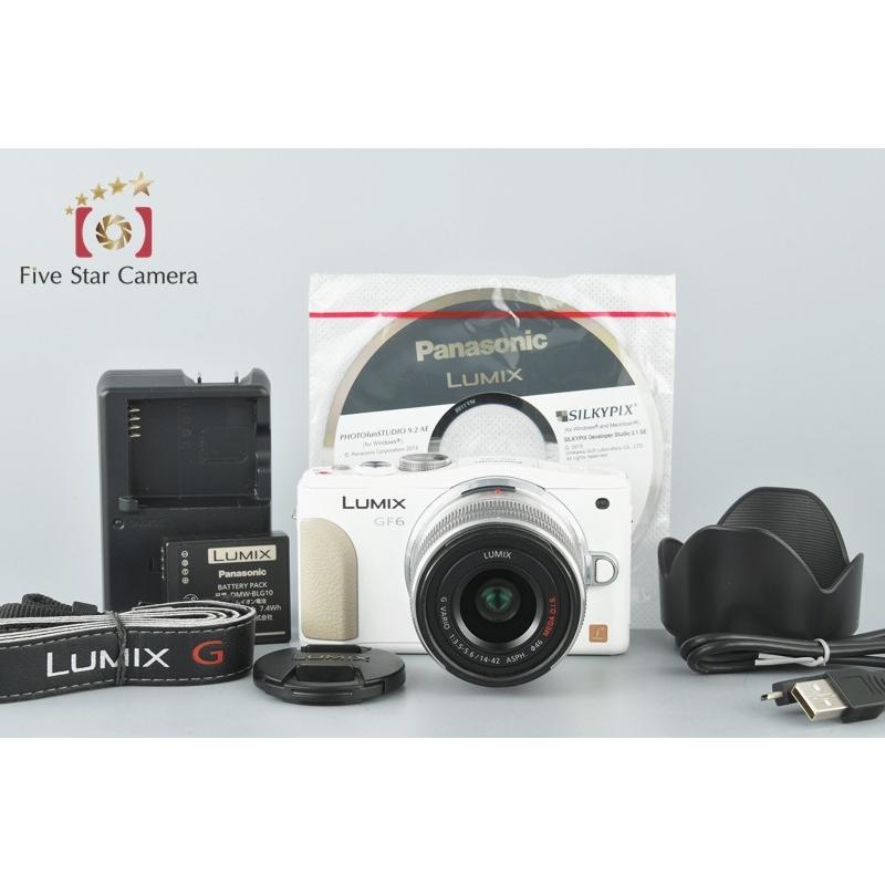 Panasonic LUMIX GF6 ホワイト G VARIO 14-42mm LUMIX 【中古】Panasonic パナソニック DMC-GF6 ホワイト + G
