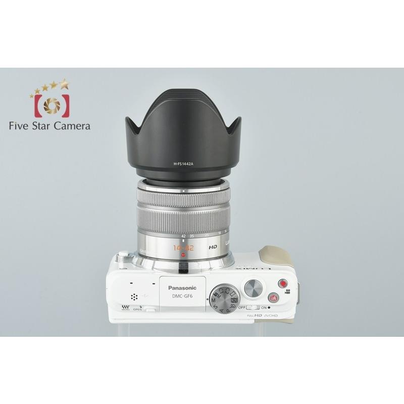 Panasonic LUMIX GF6 ホワイト G VARIO 14-42mm Panasonic ミラーレス パナソニック LUMIX DMC-GF6 レンズキット