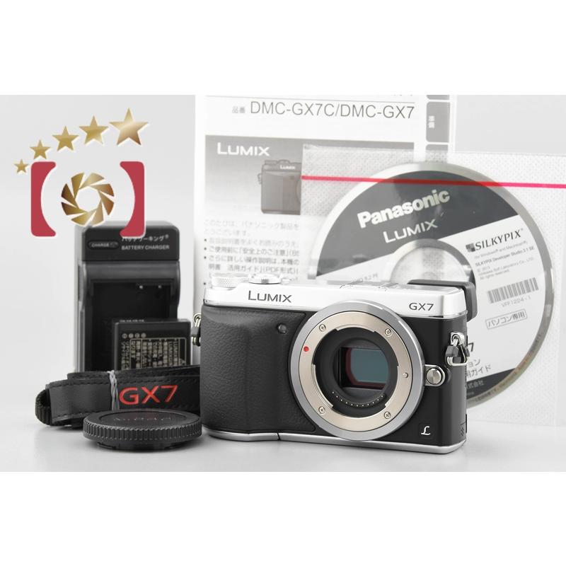LUMIX 【中古】Panasonic パナソニック GX7 DMC-GX7 シルバー ミラー