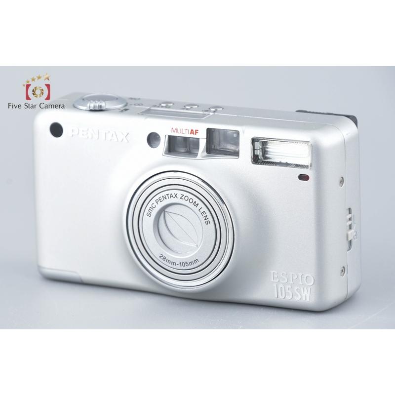 ペンタックス 【中古】PENTAX ESPIO 105SW シルバー コンパクト