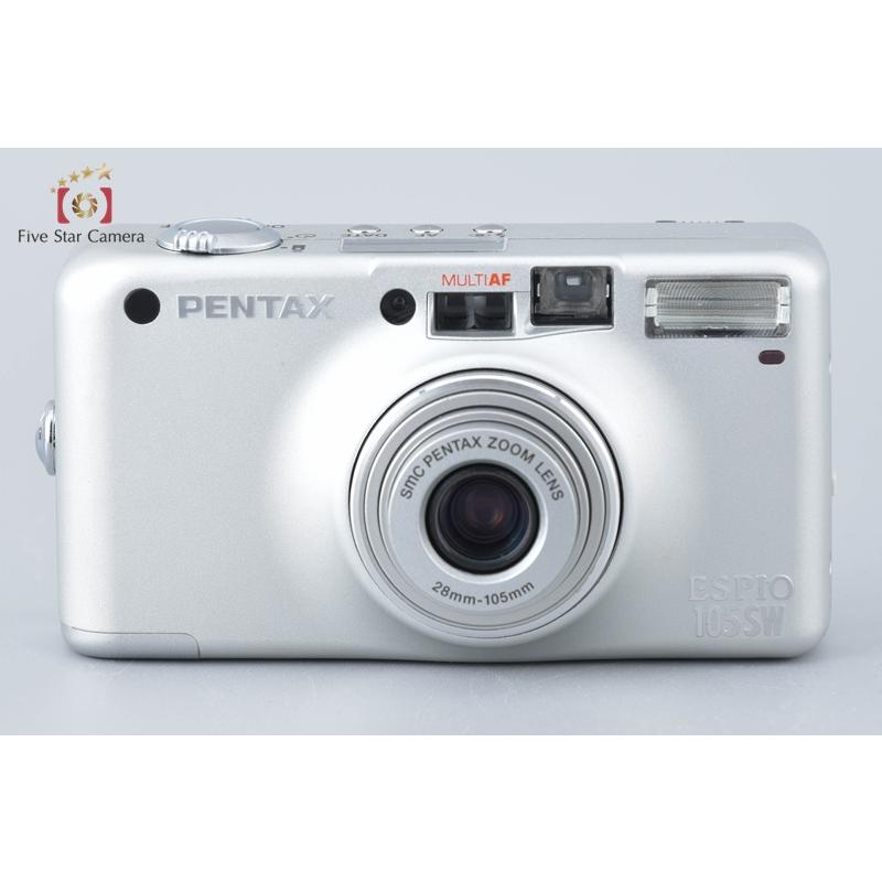 ペンタックス 【中古】PENTAX ESPIO 105SW シルバー コンパクト