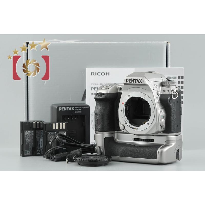 【中古】PENTAX ペンタックス K-3 Premium Silver Edition デジタル一眼レフカメラ 元箱付き ペンタックス 【中古】PENTAX K-3 Premium Silver Edition デジタル