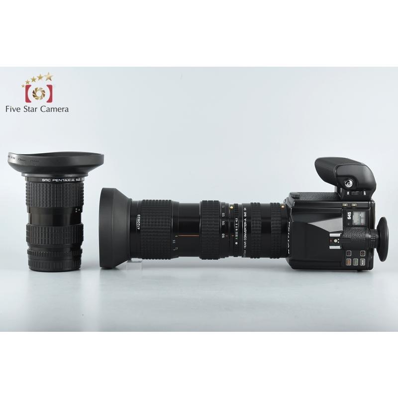 ペンタックス 【中古】PENTAX 645 + SMC-A 45-85mm f/4.5 80-160mm