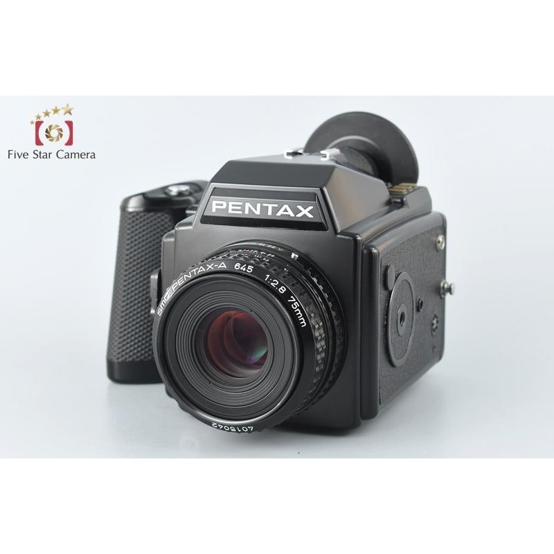ペンタックス 【中古】PENTAX 645 + SMC A 75mm f/2.8, 45-85mm f/4.5