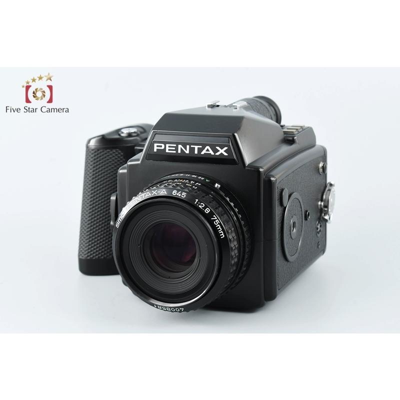 PENTA - 【中古】(ペンタックス) PENTAX SMC-A 645 45/2.8 ペンタックス 【中古】PENTAX 645 + SMC A 45mm f/2.8, 75mm