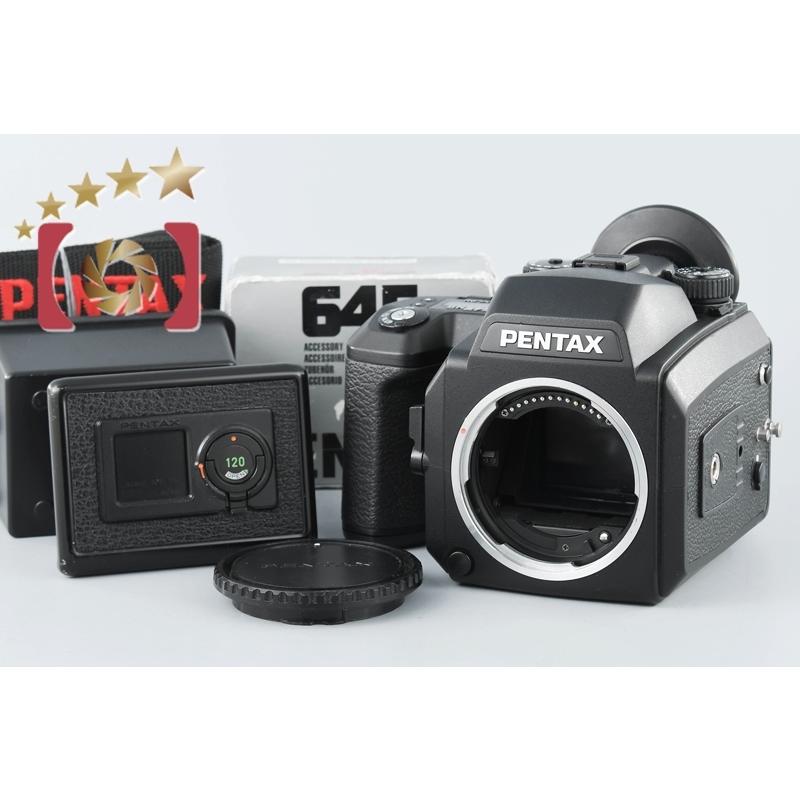 【SALE／66OFF】 中古カメラのファイブスターカメラ PENTAX ペンタックス 645N II レンズ2本 フィルムバックホルダー4