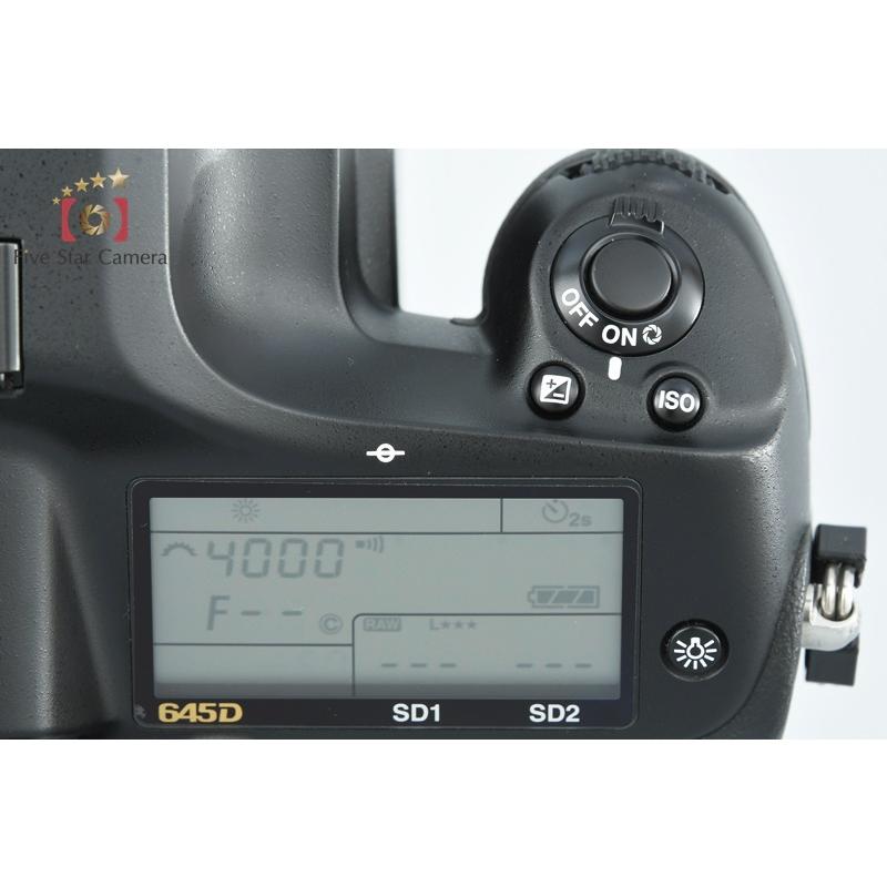 ペンタックス 【中古】PENTAX 645D 中判デジタル一眼レフカメラ : 中古