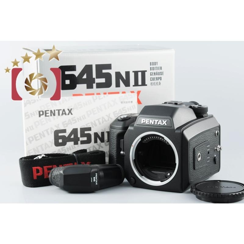 クリスマスファッション  アクセサリー多数　美品 レンズ7本 645n PENTAX フィルムカメラ