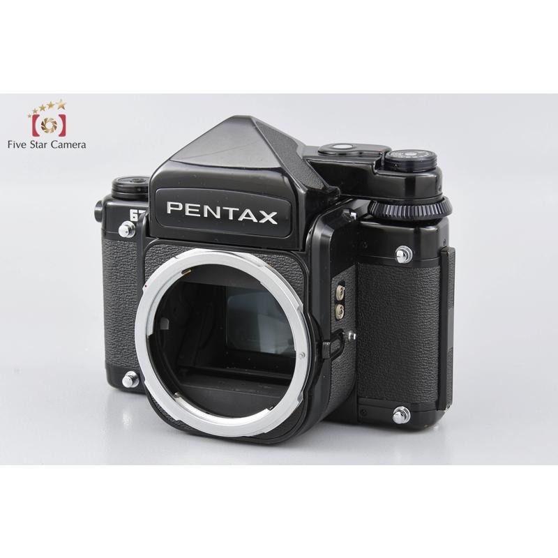 専門店では PENTAX ペンタックス 67 後期 TTL 中判フィルムカメラ フィルムカメラ PENTAX 67 TTL ボディ 6X7 バケペン 中判カメラ (整備品)
