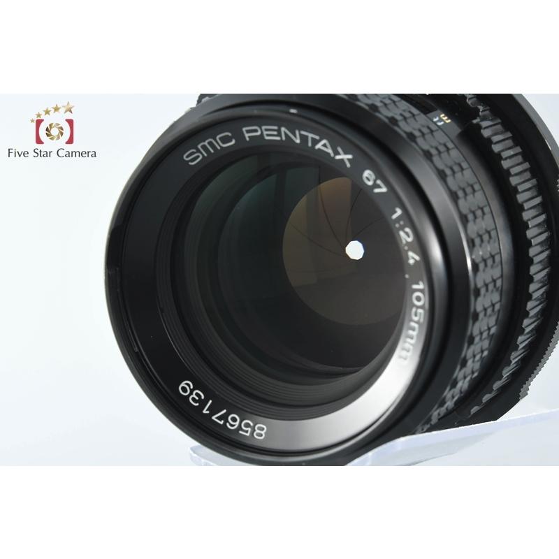 ペンタックス 【中古】PENTAX 67 TTL 後期 + SMC 105mm f/2.4