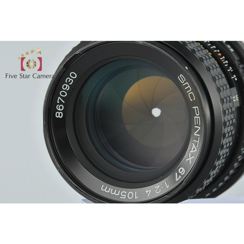ペンタックス 【中古】PENTAX 67 TTL 後期 + SMC 105mm f/2.4 : 中古