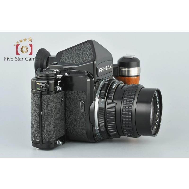 ペンタックス 【中古】PENTAX 67 TTL 後期 + SMC 105mm f/2.4