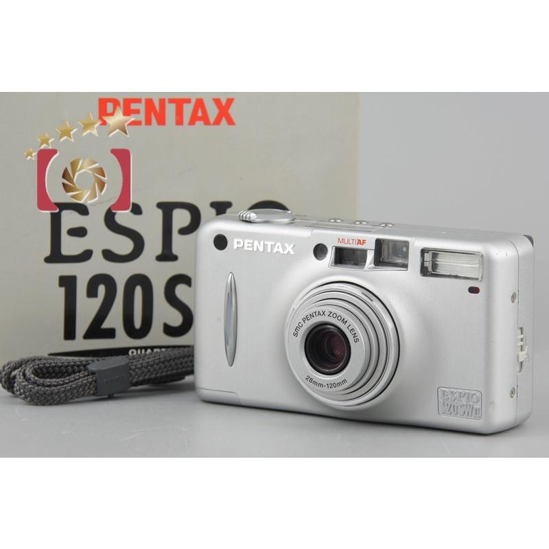 ペンタックス 【中古】PENTAX ESPIO 120SWII シルバー コンパクト