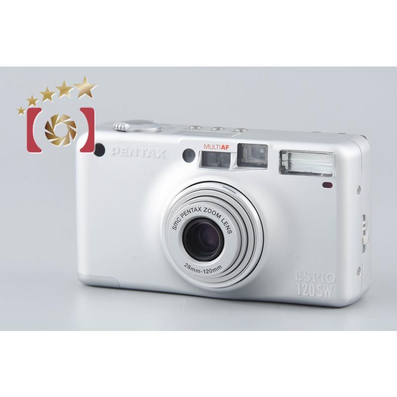 中古】PENTAX ペンタックス ESPIO 120SW シルバー コンパクト 