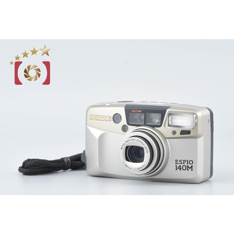 【美品】PENTAX ESPIO 140M コンパクトカメラ　未使用フィルム付き ペンタックス 【中古】PENTAX ESPIO 140M コンパクトフィルム