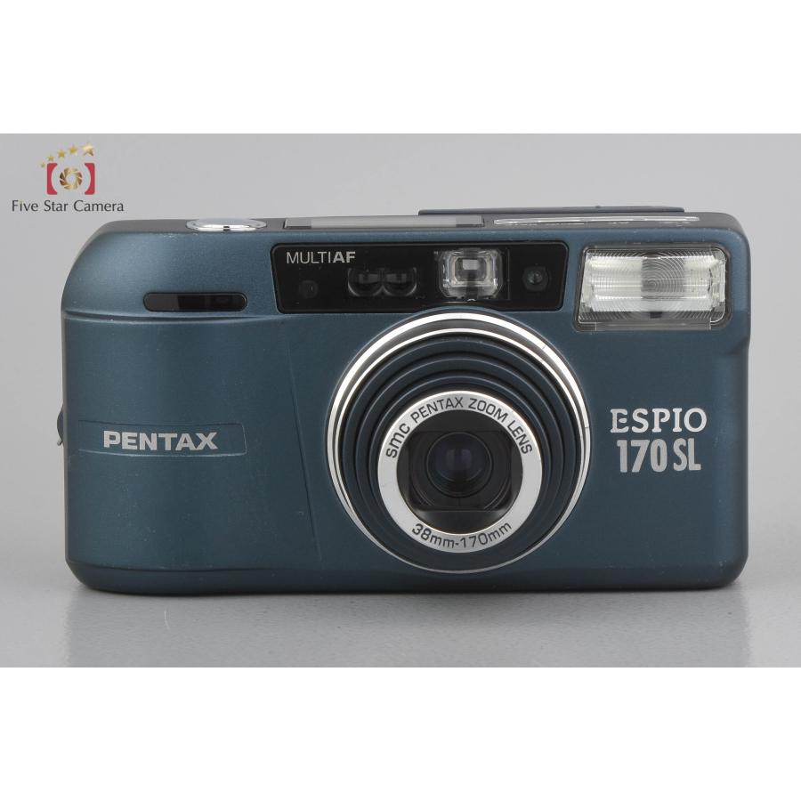 【中古】PENTAX ペンタックス ESPIO 170SL ネイビー コンパクトフィルムカメラ｜five-star-camera｜04