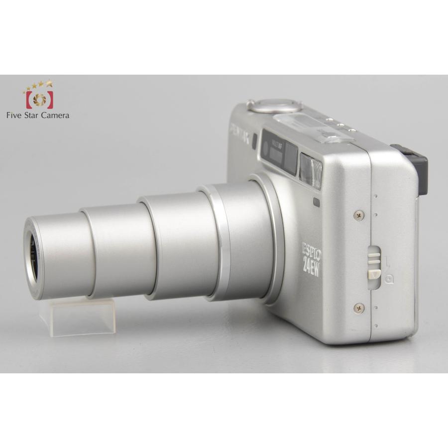ペンタックス 【中古】PENTAX ESPIO 24EW シルバー コンパクト ペンタックス 【中古】PENTAX ESPIO 24EW シルバー コンパクト