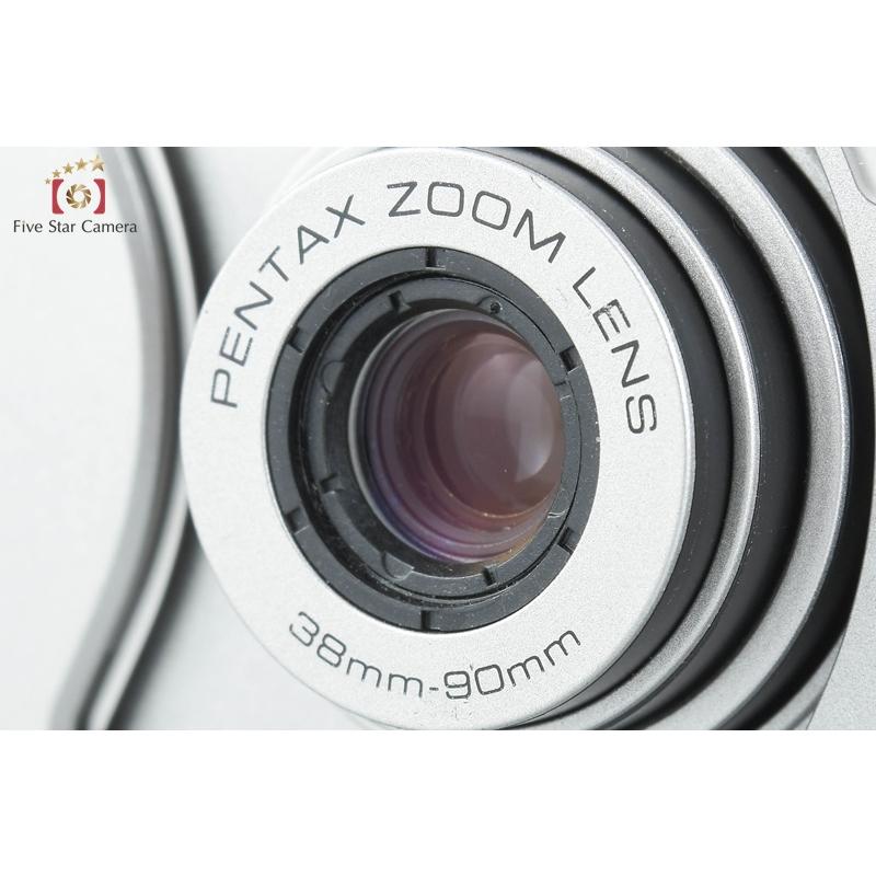 ★極上★PENTAX ペンタックス ESPIO 90MC シルバー　コンパクト 中古】PENTAX ペンタックス ESPIO 90MC シルバー コンパクト