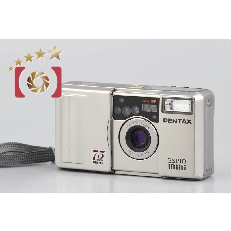 ペンタックス 【中古】PENTAX ESPIO mini 75周年記念モデル コンパクト