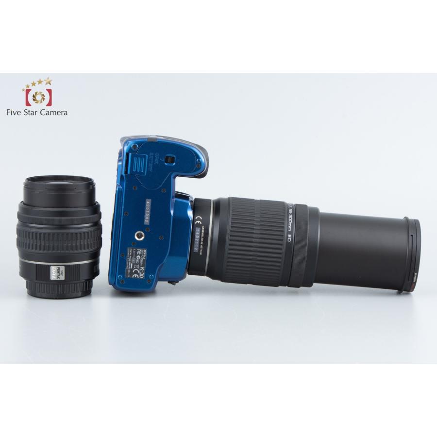 【中古】PENTAX ペンタックス K-30 ダブルズームキット クリスタルブルー シャッター回数僅少｜five-star-camera｜09