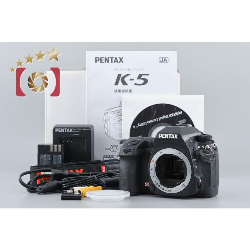 未使用に近い Pentax K-5 ショット数59回 元箱 ボディ #8724 未使用に近い Pentax K-5 ショット数59回 元箱 ボディ #8724
