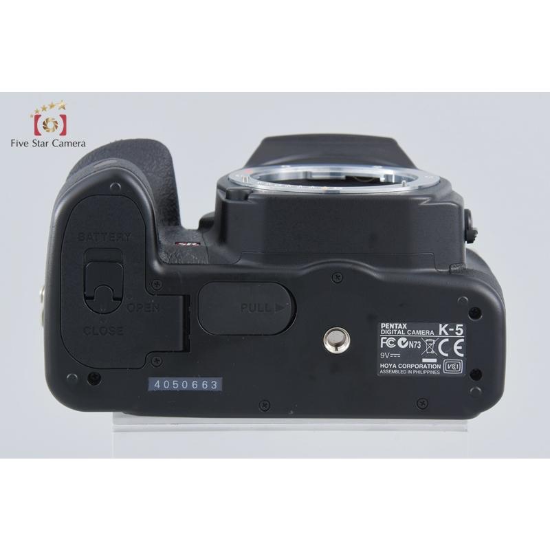 未使用に近い Pentax K-5 ショット数59回 元箱 ボディ #8724 PENTAX - 未使用に近い Pentax K-5 ショット数59回 元箱 ボディ