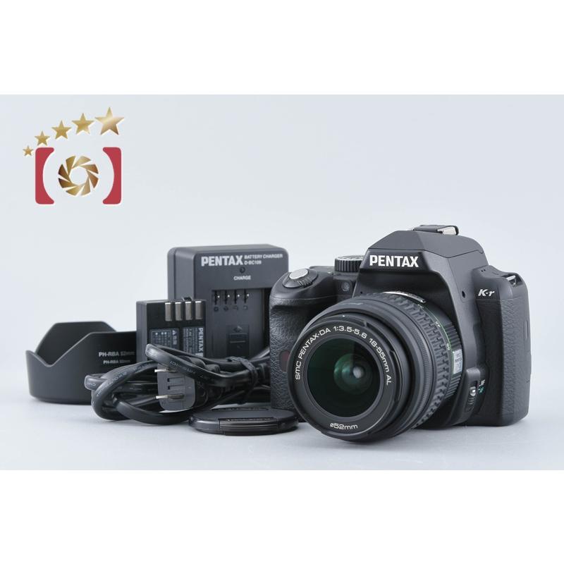 ペンタックス 【中古】PENTAX K-r 18-55 レンズキット ブラック : 中古