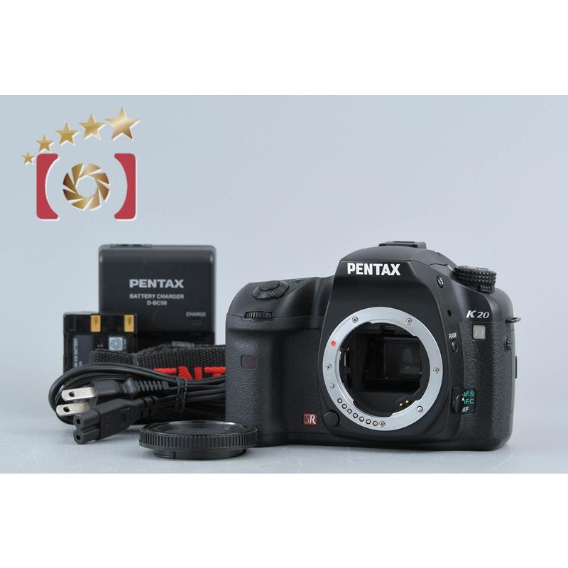 中古　PENTAX　Ｋ20Ｄ　デジタルカメラ ボディのみ 中古】(ペンタックス) PENTAX K20D ボデイ｜ナニワグループ