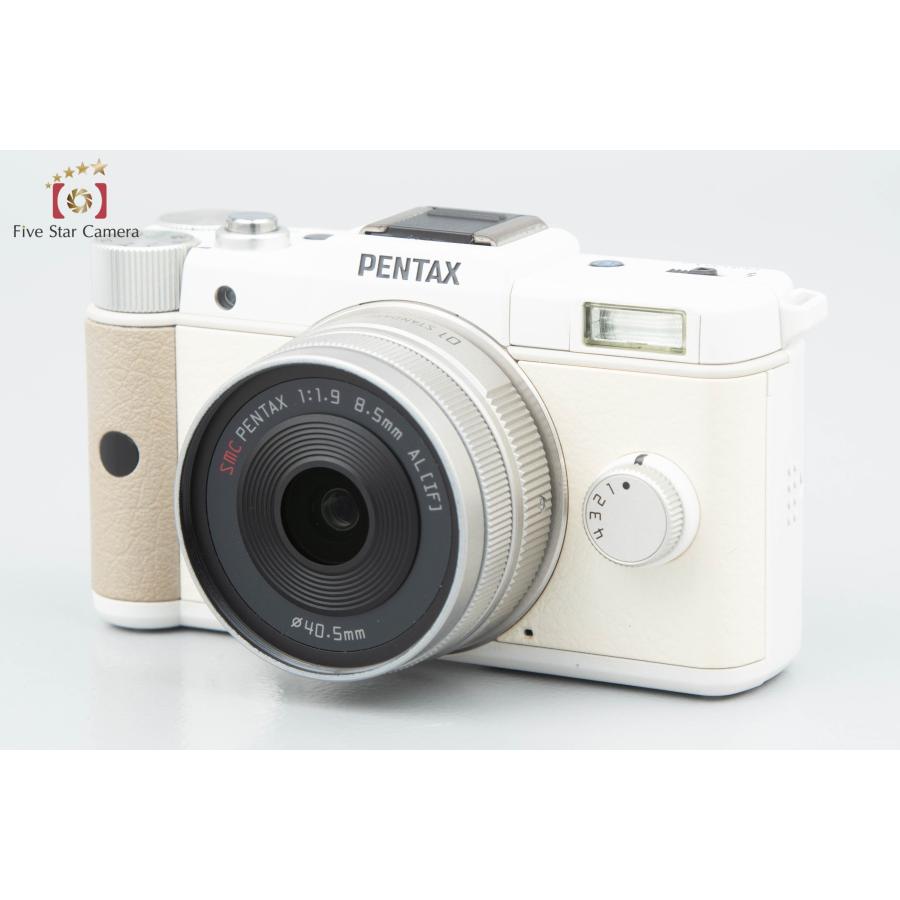 ペンタックスPENTAX Q ホワイト　動作品　中古良品 Qシリーズ ミラーレス ペンタックス PENTAX Q ホワイト レンズ