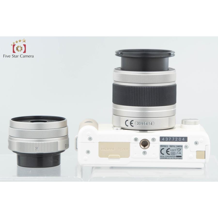 PENTAX Q　ダブルレンズ　ペンタックス　ミラーレスカメラ Amazon | PENTAX ミラーレス一眼 Q ダブルレンズキット ホワイト