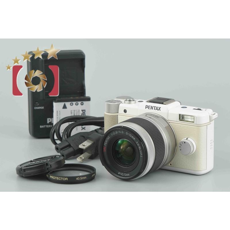 ペンタックス 【中古】PENTAX Q ズームレンズキット ホワイト : 中古