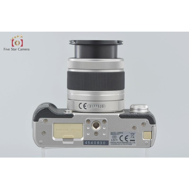 ペンタックス PENTAX Q10 ズームレンズキット シルバー 実用中古品 ペンタックス 【中古】PENTAX Q10 ズームレンズキット シルバー