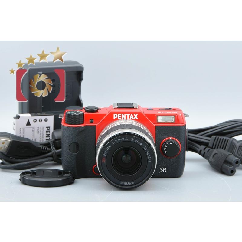 ペンタックス 【中古】PENTAX Q10 ズームレンズキット レッド  