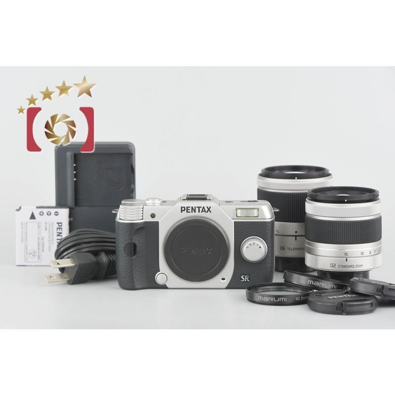 ペンタックス 【中古】PENTAX Q10 ダブルズームレンズキット ペンタックス 【中古】PENTAX Q10 ダブルズームレンズキット