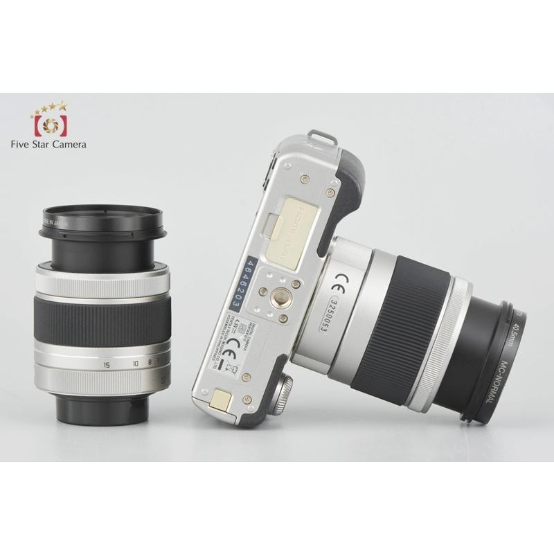 シャッター回数 49【超美品】PENTAX Q10 ダブルレンズキット ペンタックス ミラーレス PENTAX Q10 レンズキット シルバー