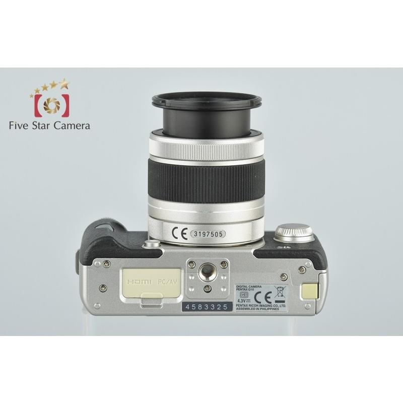 ペンタックス 【中古】PENTAX Q10 シルバー + SMC 5-15mm f/2.8-4.5 ED