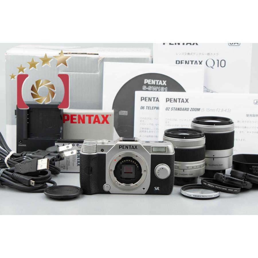 デジタル一眼レフ】ペンタックス Q10 ダブルズームキット
