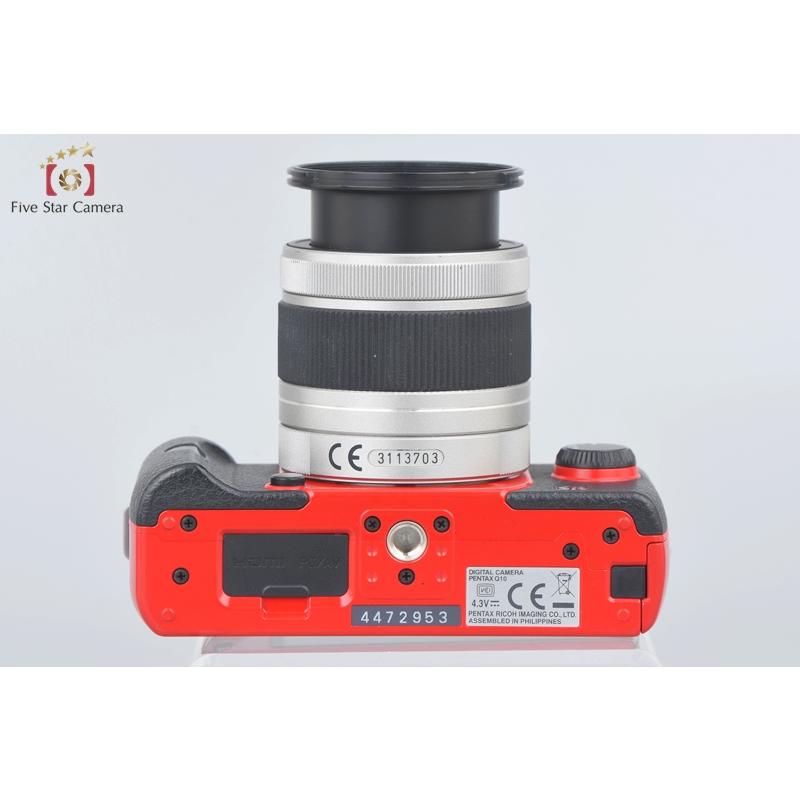 ペンタックス 【中古】PENTAX Q10 ズームレンズキット レッド ペンタックス 【中古】PENTAX Q10 ズームレンズキット レッド