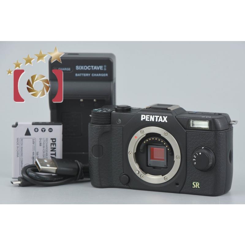 超美品 ペンタックス Q7 ミラーレスデジタルカメラボディブラック Pentax ペンタックス 【中古】PENTAX Q7 ブラック ミラーレス一眼カメラ