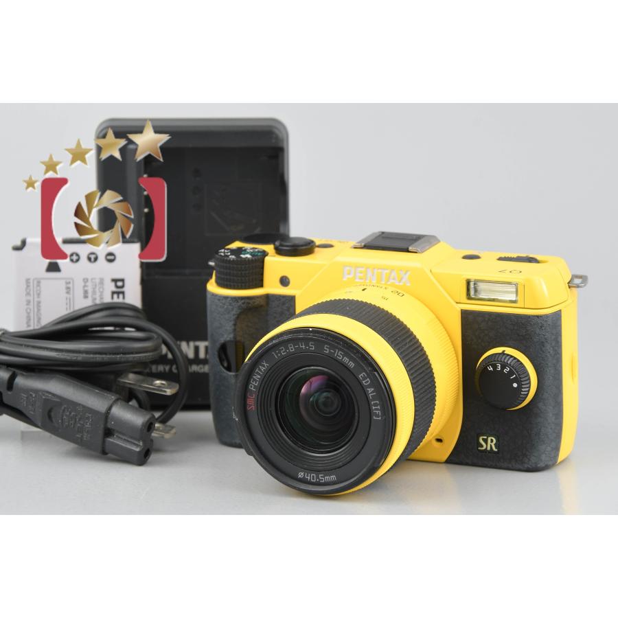 ペンタックス 【中古】PENTAX Q7 イエロー ズームレンズキット ペンタックス 【中古】PENTAX Q7 イエロー ズームレンズキット