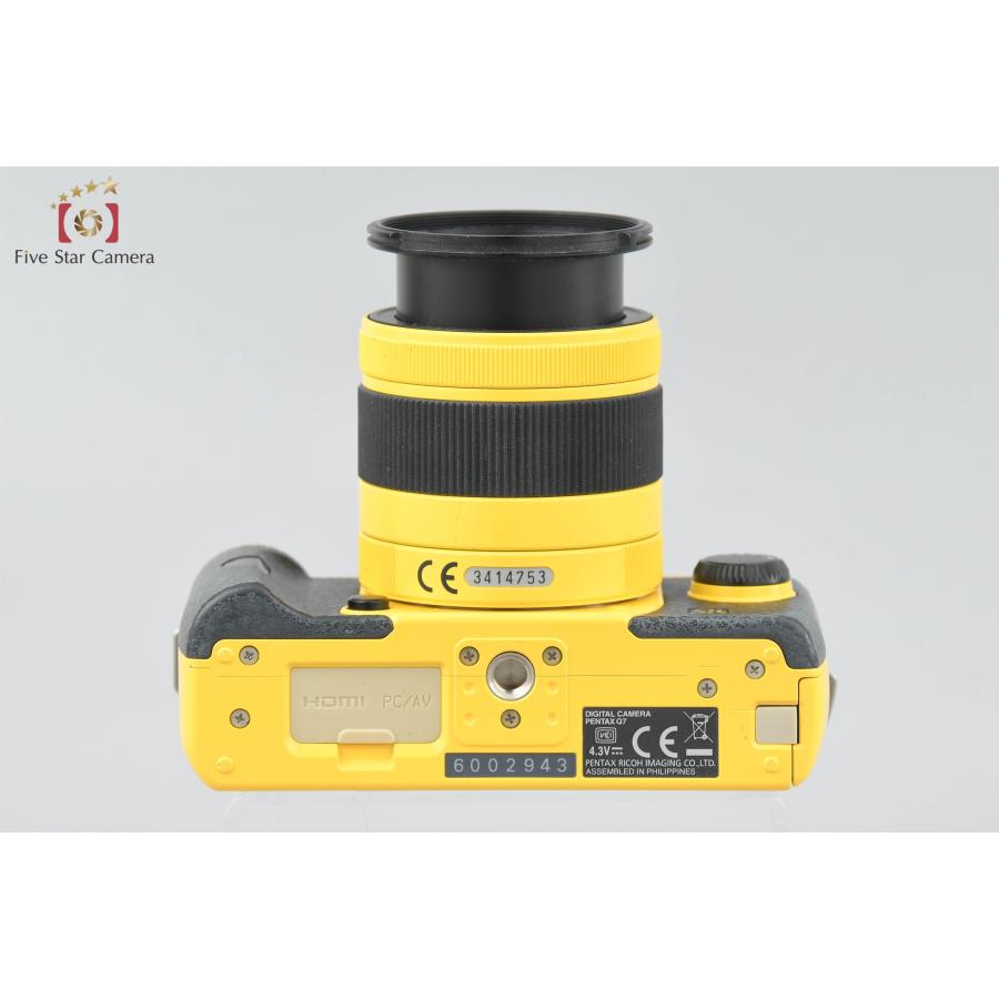 ペンタックス 【中古】PENTAX Q7 イエロー ズームレンズキット ペンタックス 【中古】PENTAX Q7 イエロー ズームレンズキット