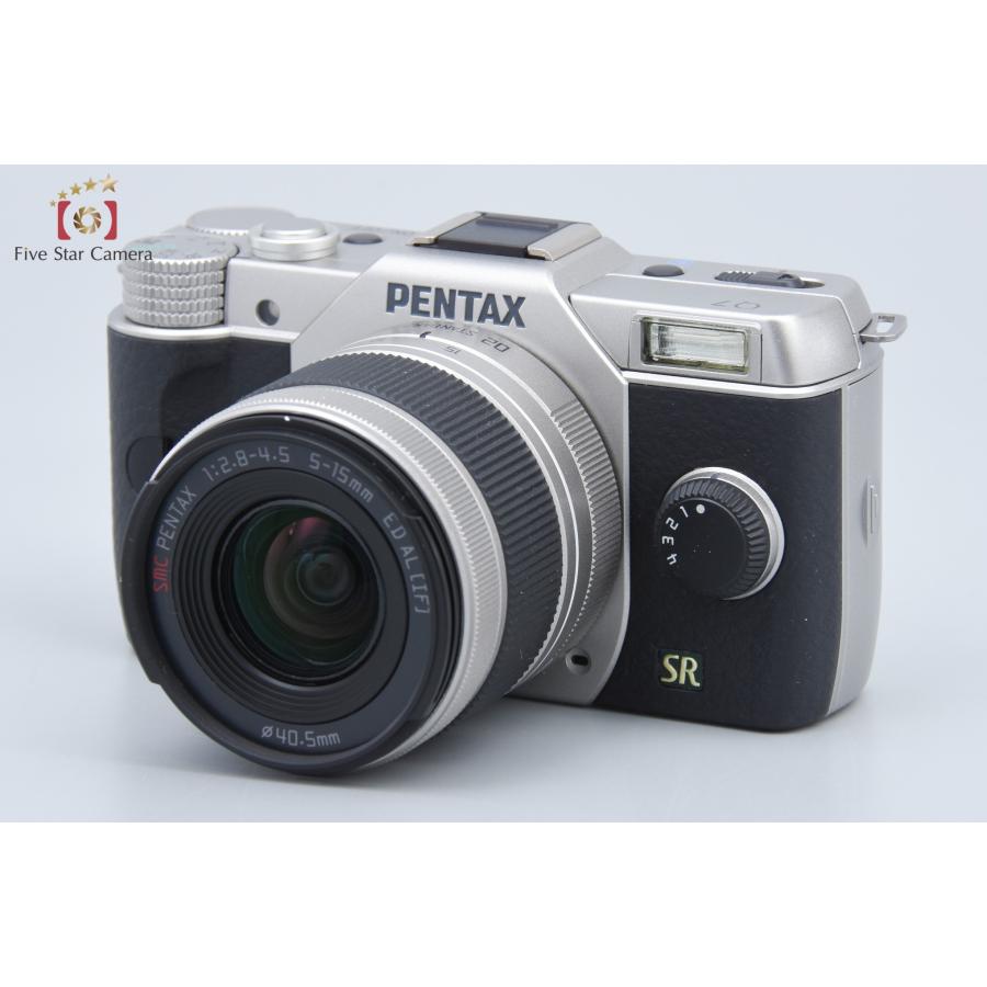 ペンタックス 【中古】PENTAX Q7 ズームレンズキット シルバー ペンタックス 【中古】PENTAX Q7 ズームレンズキット シルバー