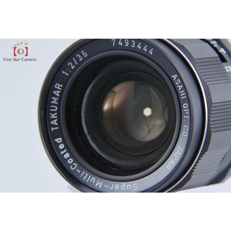 ペンタックス 【中古】PENTAX SMC TAKUMAR 35mm f/2 M42マウント