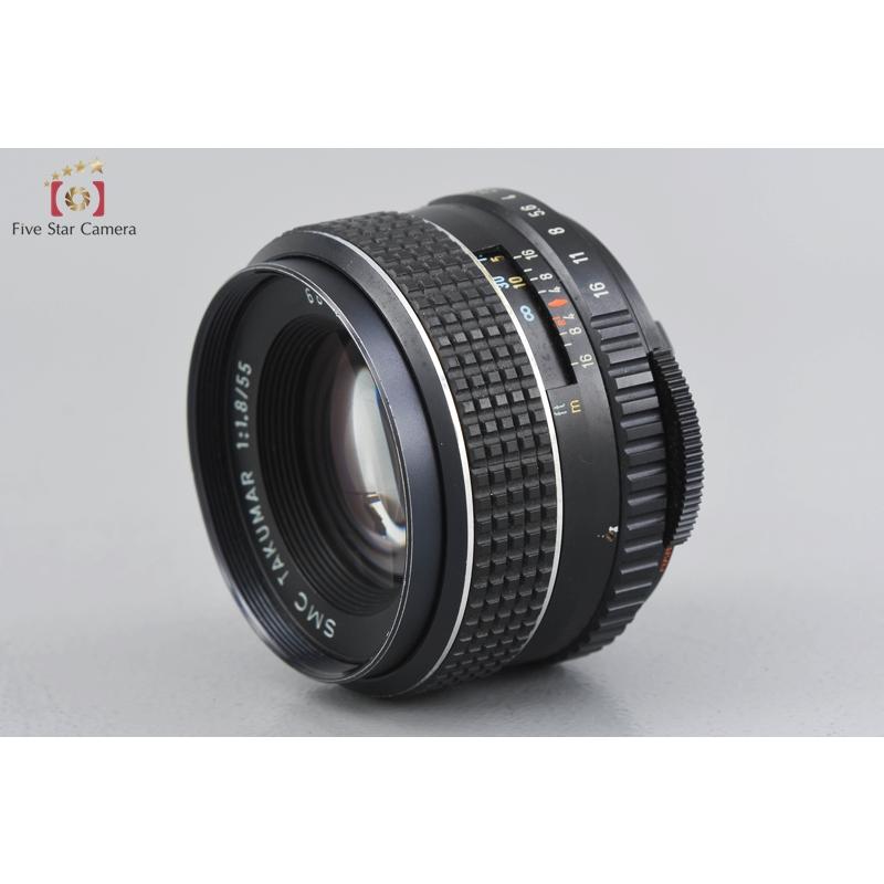 PENTA - 【中古】(ペンタックス) PENTAX SMCT55/1.8 オールドレンズ】「ペンタックス スーパータクマー55mm F1.8」と