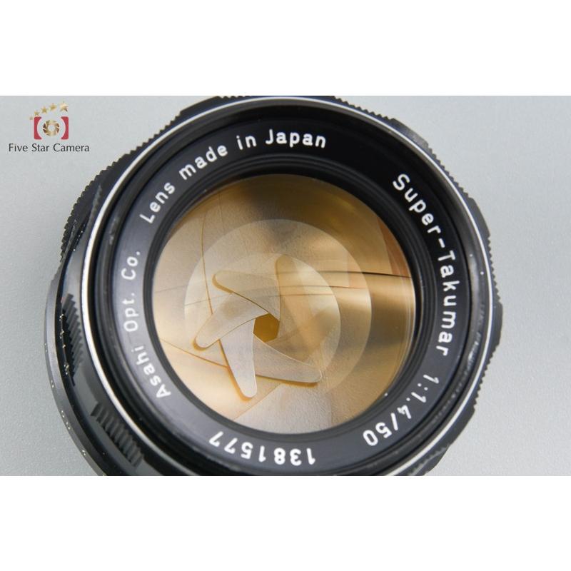 【中古】PENTAX ペンタックス Super-Takumar 50mm f/1.4 前期型 8枚玉 ペンタックス 【中古】PENTAX Super-Takumar 50mm f/1.4 前期型 8枚玉