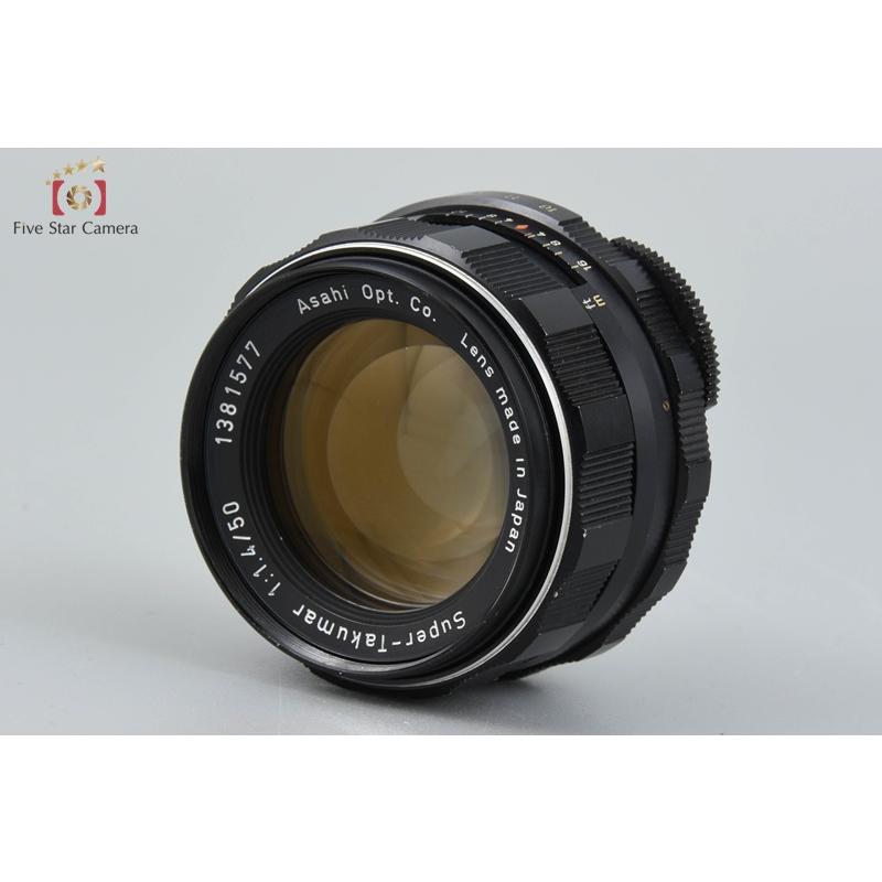 【中古】PENTAX ペンタックス Super-Takumar 50mm f/1.4 前期型 8枚玉 ペンタックス 【中古】PENTAX Super-Takumar 50mm f/1.4 前期型 8枚玉